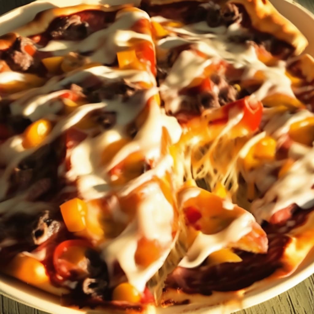 Deluxe Meat Pizza
