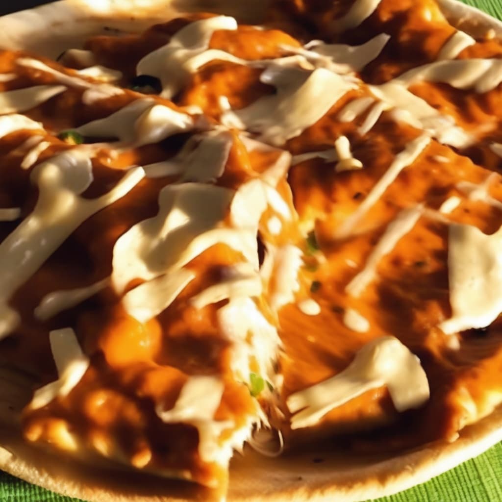 Butter Chicken Pizza