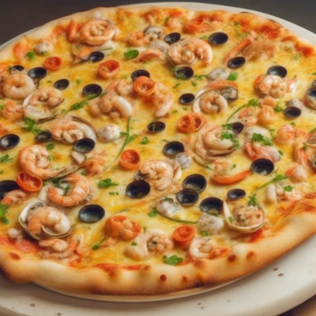 Seafood Pizza