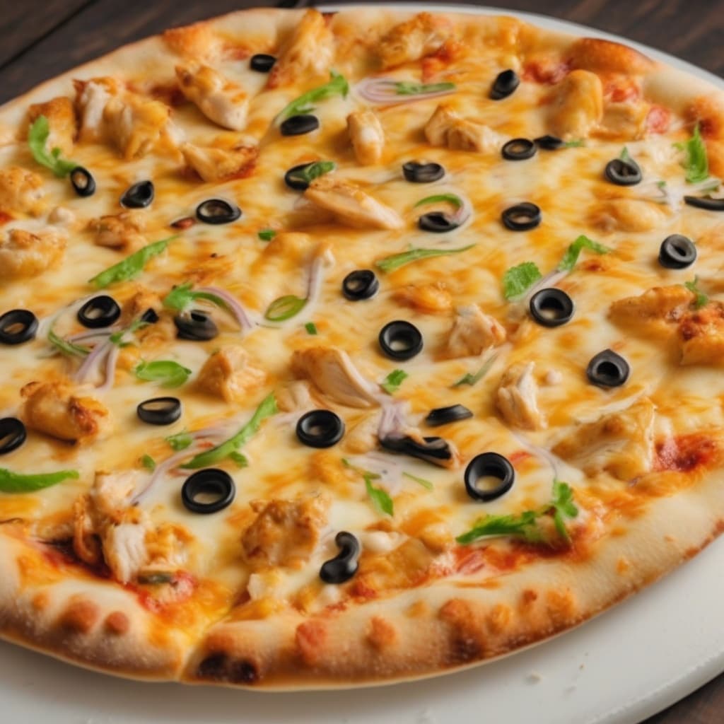 Chicken Ranch Pizza