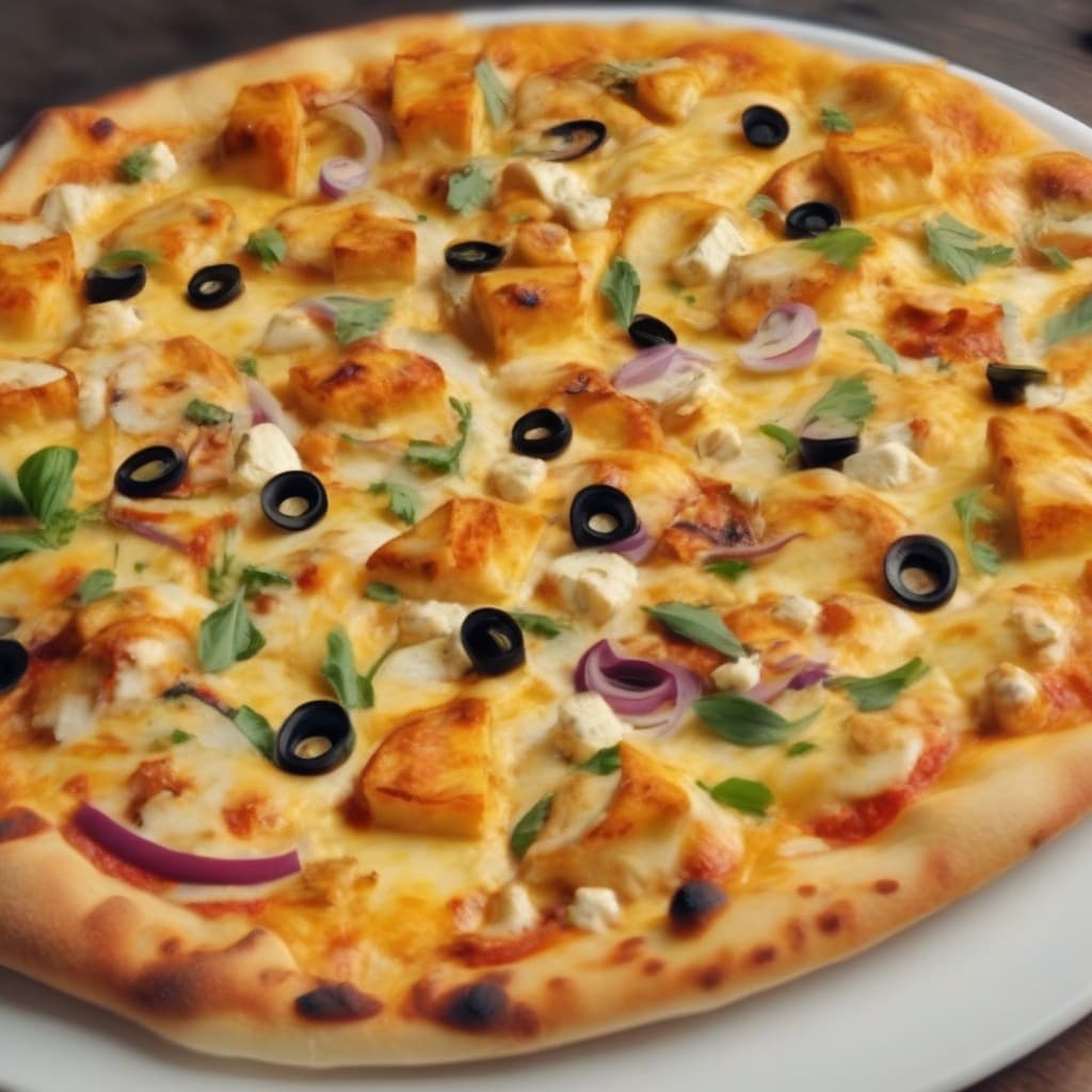 Butter Paneer Pizza
